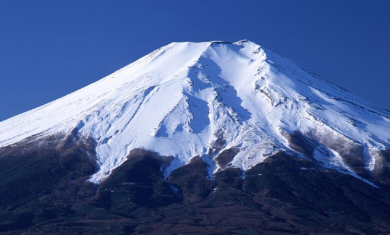 اين يقع جبل فوجي