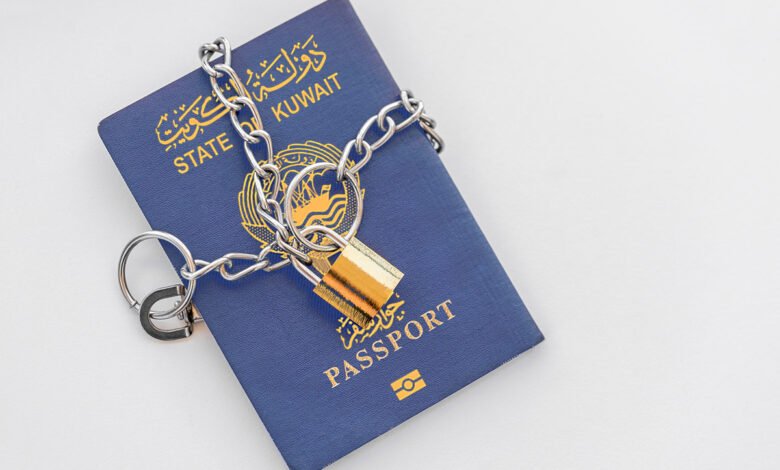 رابط الاستعلام عن منع السفر بالرقم المدني في الكويت