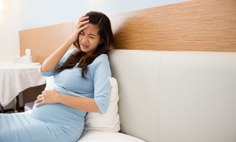 علامات هبوط الضغط للحامل
