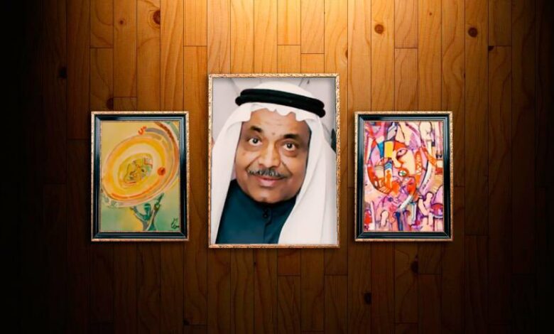 من أوائل المبتعثين الفنان التشكيلي السعودي